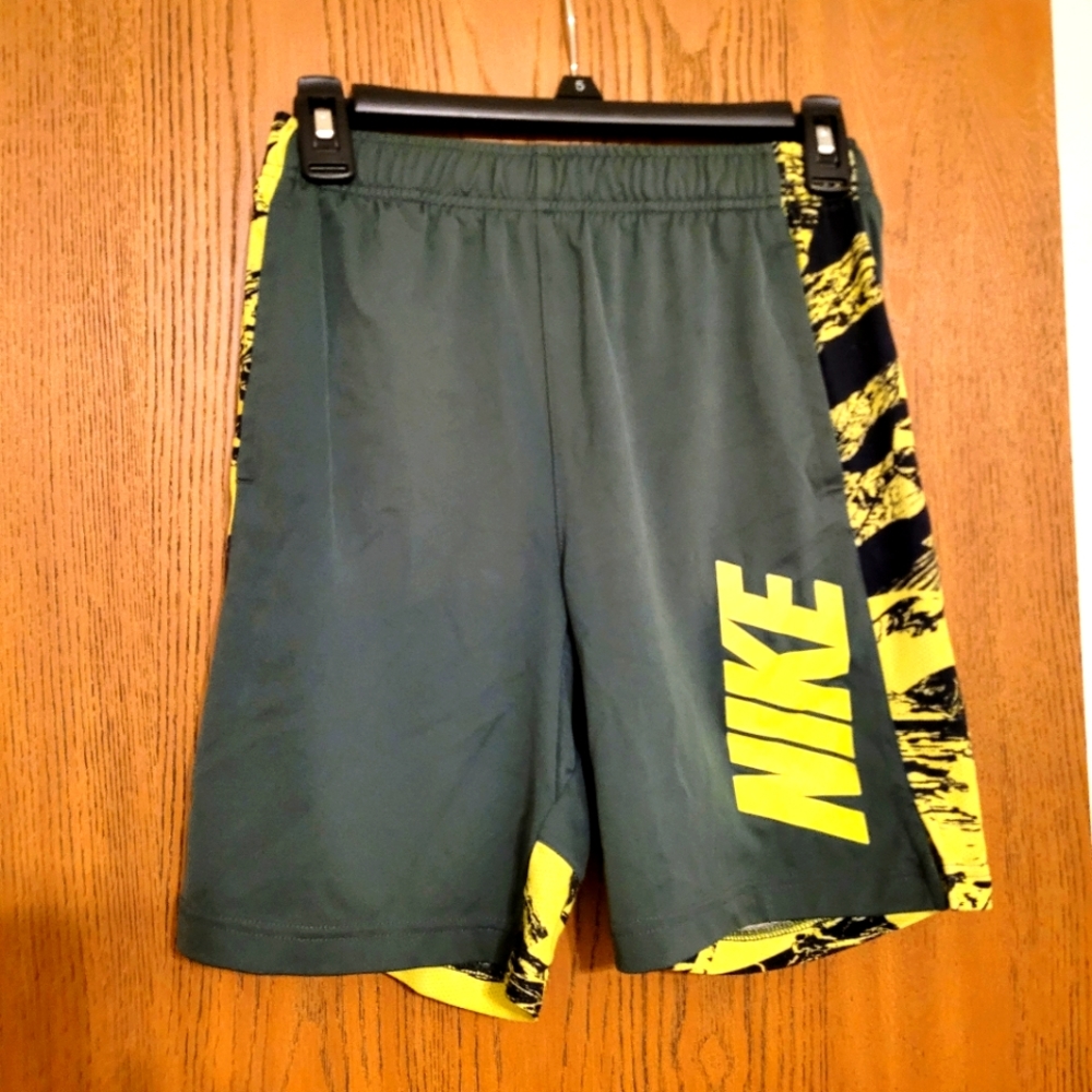 Youth Nike Medium Green Shorts